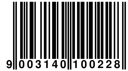 9 003140 100228