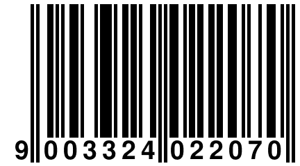 9 003324 022070