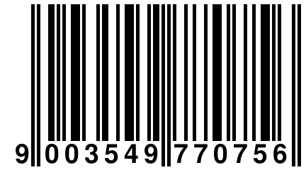 9 003549 770756