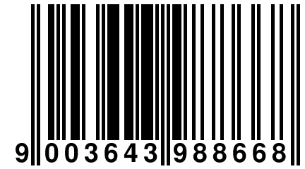 9 003643 988668