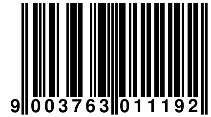 9 003763 011192