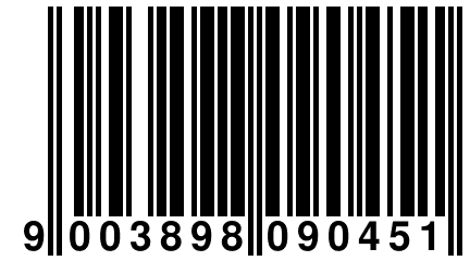 9 003898 090451