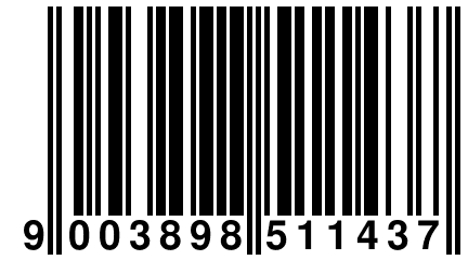 9 003898 511437
