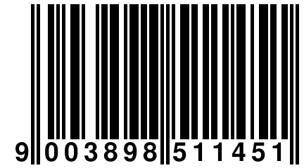 9 003898 511451
