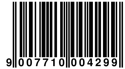 9 007710 004299
