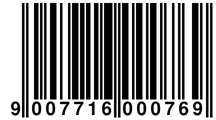 9 007716 000769
