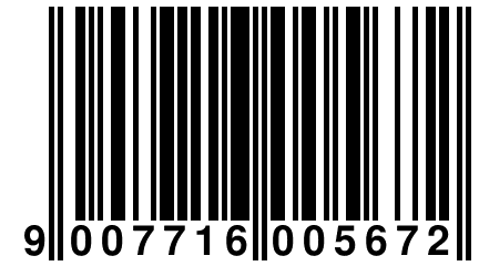 9 007716 005672