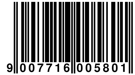 9 007716 005801