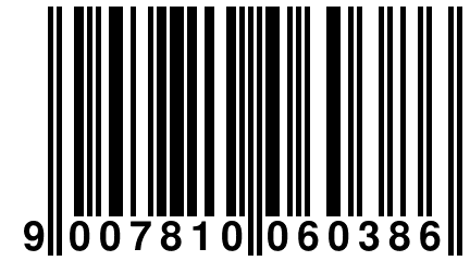 9 007810 060386