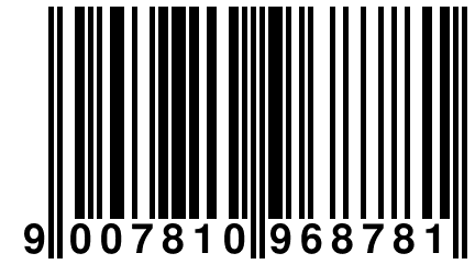9 007810 968781