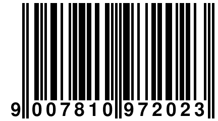 9 007810 972023