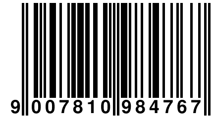 9 007810 984767