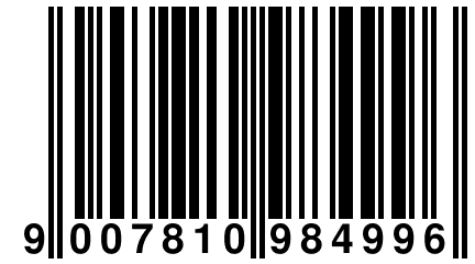 9 007810 984996