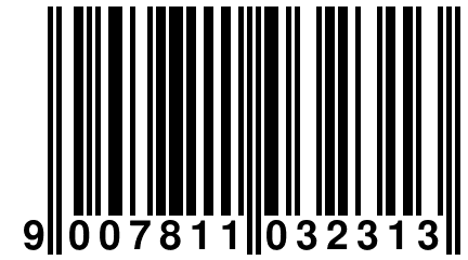 9 007811 032313