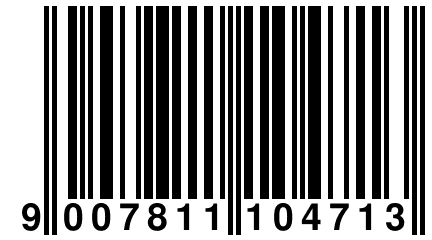 9 007811 104713