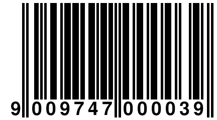 9 009747 000039