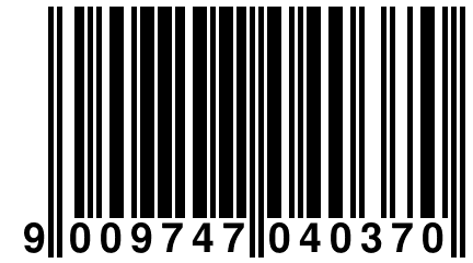 9 009747 040370