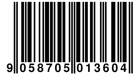9 058705 013604
