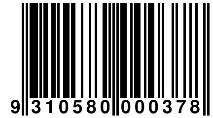 9 310580 000378