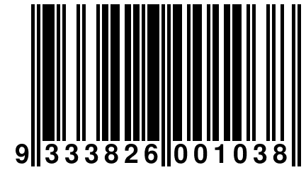 9 333826 001038