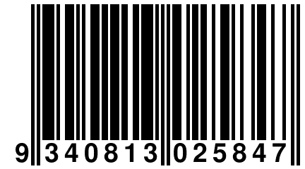 9 340813 025847