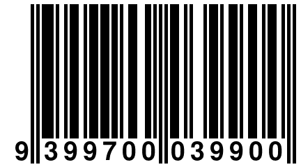 9 399700 039900