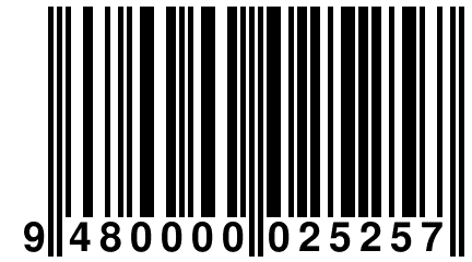 9 480000 025257