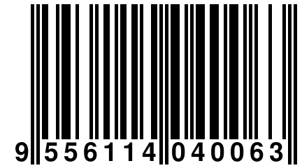 9 556114 040063