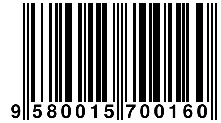 9 580015 700160