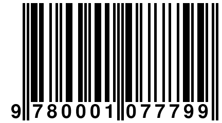 9 780001 077799