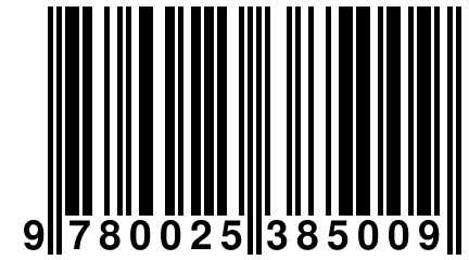 9 780025 385009