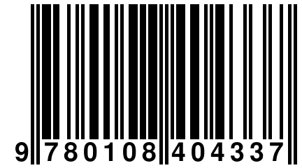 9 780108 404337