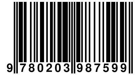 9 780203 987599