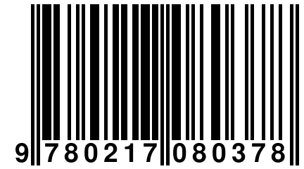 9 780217 080378