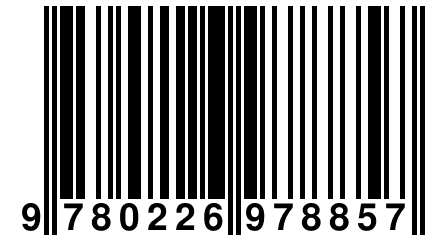 9 780226 978857