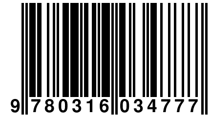 9 780316 034777