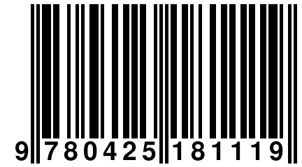 9 780425 181119