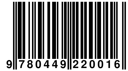 9 780449 220016