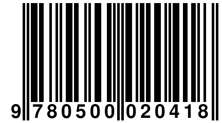 9 780500 020418