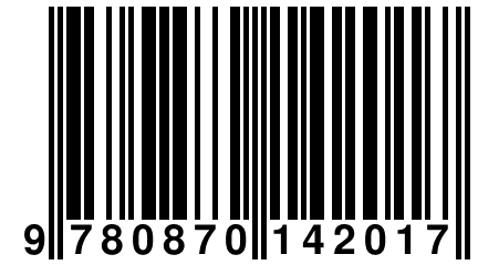 9 780870 142017