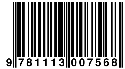 9 781113 007568