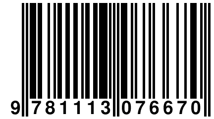 9 781113 076670