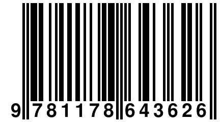 9 781178 643626