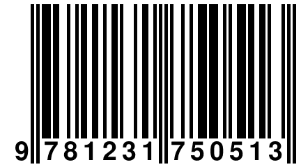 9 781231 750513