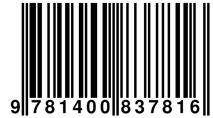 9 781400 837816