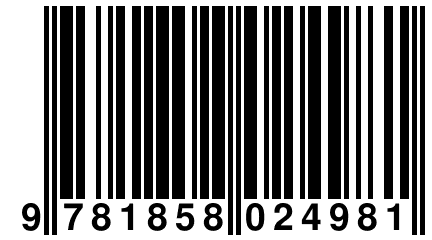 9 781858 024981