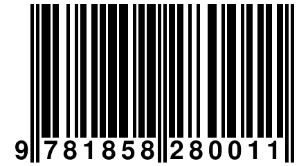 9 781858 280011