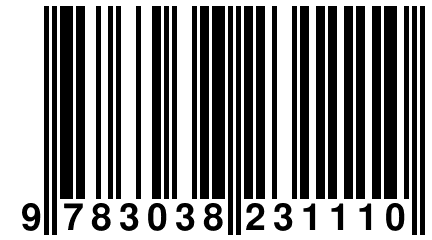 9 783038 231110