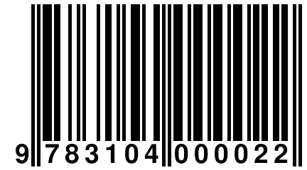 9 783104 000022