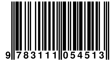 9 783111 054513